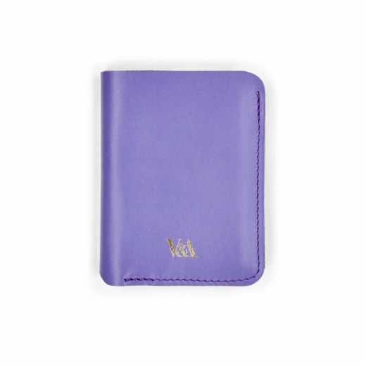 Blue leather wallet